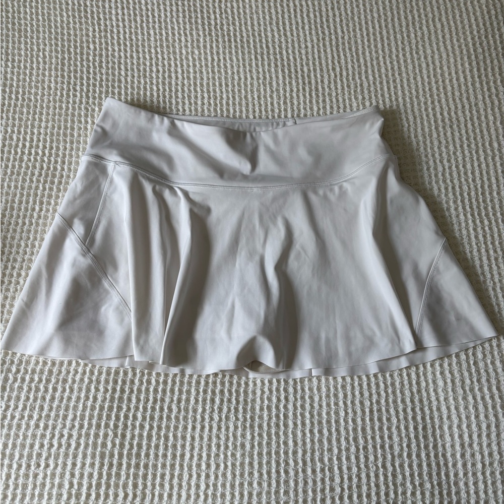 Athleta White Athletic Skirt